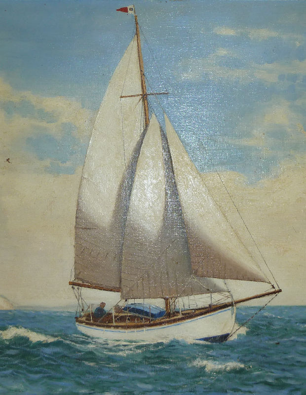Dorado of Keyhaven, a Harrison Butler designed yacht