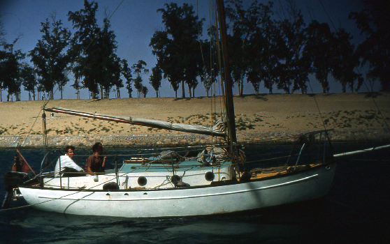 Ganga Devi in the Suez Canal, 1961