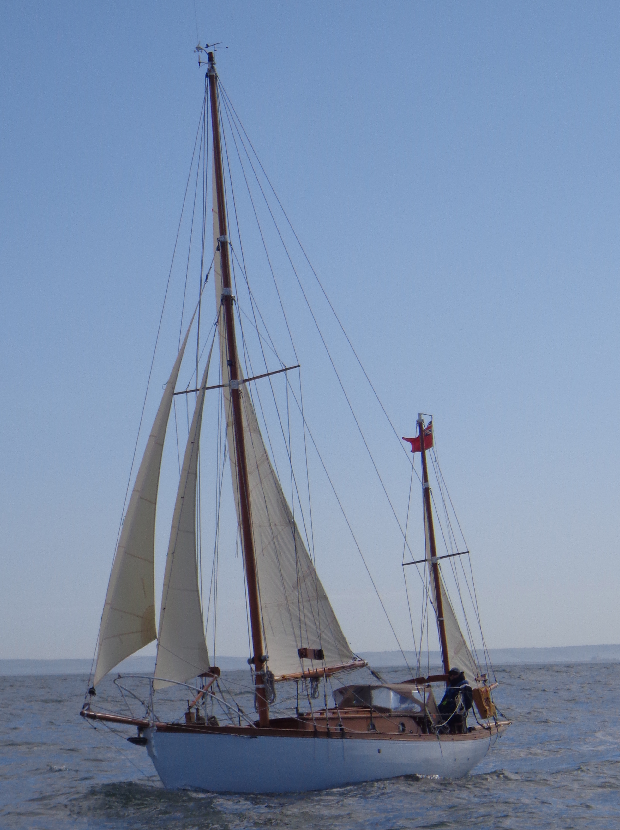 Lindy II, off Portland Bill