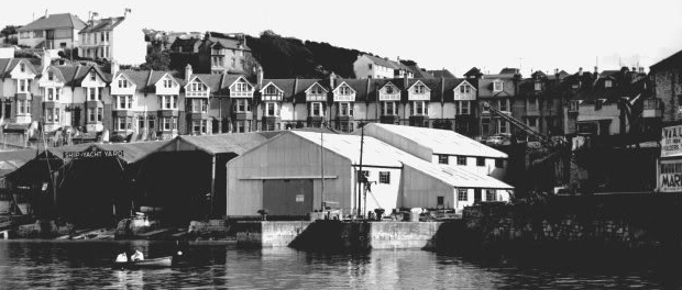 Uphams Boat Yard 1950