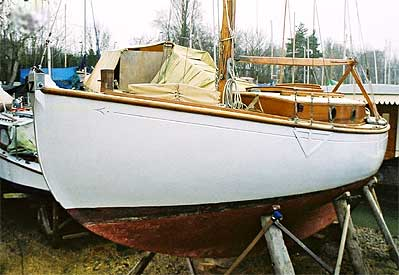 Sara, a Zyclone class Harrison Butler yacht