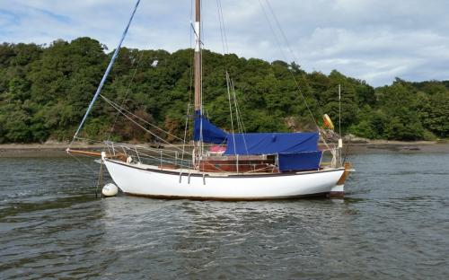 Spindle, an Englyn Class Harrison Butler Yacht