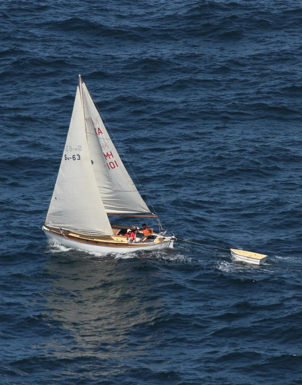 Thuella, a Thuella class Harrison Butler yacht