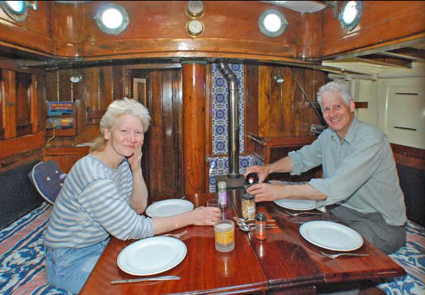Tramontana, a Cayuca class Harrison Butler yacht
